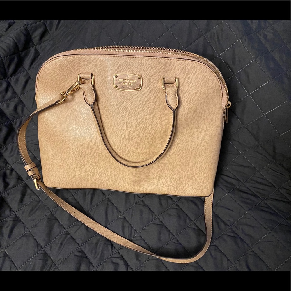 MICHEAL KORS Cindy Dome Satchel Bag